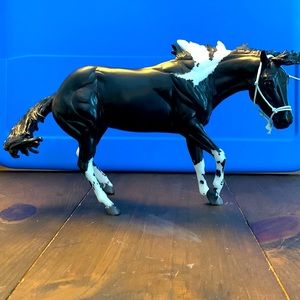 Breyer traditional horse black and white